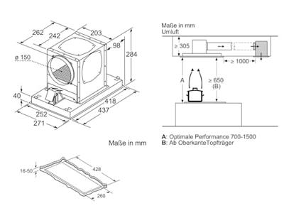Bosch DIZ0JC5D0 cleanair recirculatieset regenereerbaar (inox)