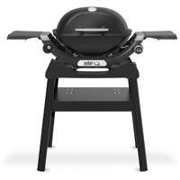 Weber Q1200N gasbarbecue met onderstel - 2,94 kW - 1 roestvrijstalen brander - piëzo-ontsteking - zwart - thumbnail