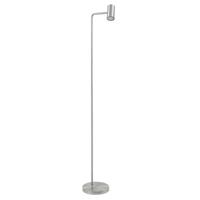 Highlight Vloerlamp Burgos 1 lichts H 134 cm mat chroom - thumbnail