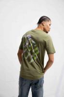 Off The Pitch Generation Slim Fit T-Shirt Heren Donkergroen - Maat M - Kleur: Wit | Soccerfanshop - thumbnail