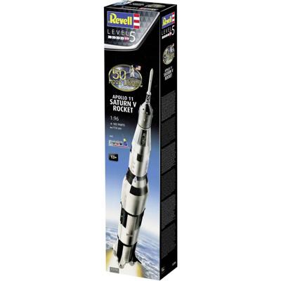 Revell 03704 Apollo 11 Saturn V Rocket Ruimtevaartuig (bouwpakket) 1:96 Revell 03704 Apollo 11 Saturn V Rocket Ruimtevaartuig (bouwpakket) 1:96