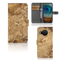 Nokia X10 | Nokia X20 | Bookcase | Marmer Creme - thumbnail