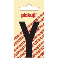 Plakletter Nobel Sticker zwarte letter y amsterdam Pickup - Pickup - thumbnail