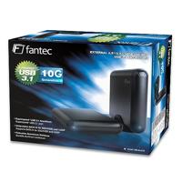 Fantec DB-ALU31 zwart 3.5 SATA USB 3.1 Typ-C - thumbnail
