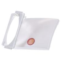 Berker S1 drukknop met lichtvenster polarwit glanzend - thumbnail