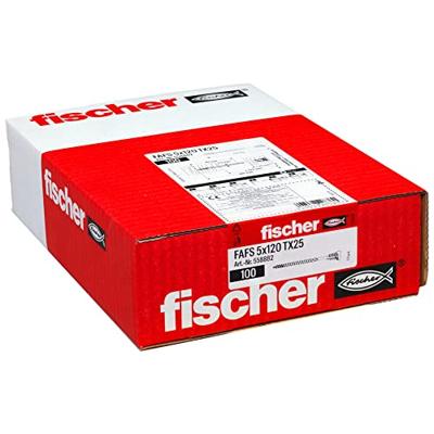 Fischer 558882 FAFS Stelschroef 5 mm 120 mm T-profiel Staal 100 stuk(s) Fischer 558882 FAFS Stelschroef 5 mm 120 mm T-profiel Staal 100 stuk(s)