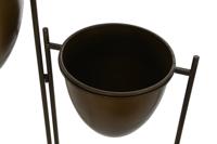 Grondlegger DKD Home Decor Zwart Metaal Koper Vintage (35 x 26,5 x 105 cm) - thumbnail