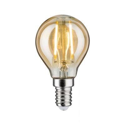 Paulmann 28525 LED-lamp E14 Kogel 2 W = 16.2 W Goud (Ø x h) 45 mm x 78 mm 1 stuk(s) Paulmann 28525 LED-lamp E14 Kogel 2 W = 16.2 W Goud (Ø x h) 45 mm x 78 mm 1 stuk(s)