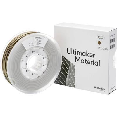 UltiMaker ABS - M2560 Pearl Gold 750 - 206127 Filament ABS kunststof 2.85 mm 750 g Goud 1 stuk(s)