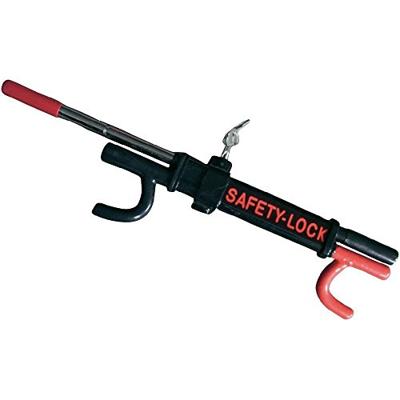 HP Autozubehör Safety-Lock Stuurvergrendeling Zwart-rood