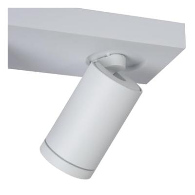 Lucide TAYLOR - Plafondspot Badkamer - LED Dim to warm - GU10 - 2x5W 2200K/3000K - IP44 - Wit Lucide TAYLOR - Plafondspot Badkamer - LED Dim to warm - GU10 - 2x5W 2200K/3000K - IP44 - Wit