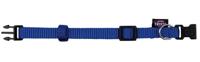 TRIXIE HALSBAND HOND PREMIUM ROYAL BLAUW 22-35X1 CM - thumbnail
