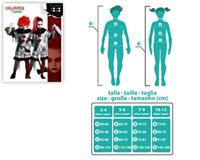 Kostuums voor Kinderen Grijs Clown - Maat: 10-12 Jaar - Maat: 10-12 Jaar - thumbnail