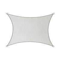 Livin'outdoor schaduwdoek Iseo HDPE rechthoek 3x4m (Kleur doek: wit) - thumbnail