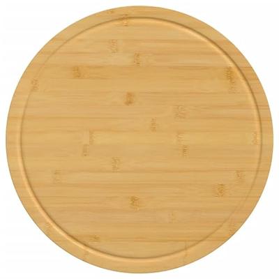 VidaXL Snijplanken 6 st ø30x1,5 cm bamboe
