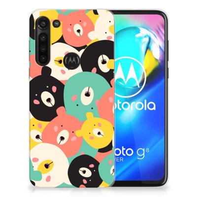 Motorola Moto G8 Power Telefoonhoesje met Naam Bears Motorola Moto G8 Power Telefoonhoesje met Naam Bears