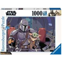 Ravensburger puzzel The Mandalorian 1000 stukjes - thumbnail
