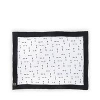 Jollein Indians boxkleed 80x100 cm zwart/wit - thumbnail