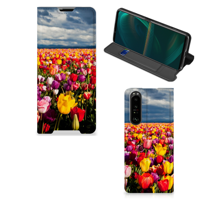 Sony Xperia 5 III Smart Cover Tulpen - thumbnail