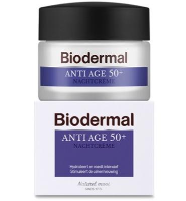 Biodermal Nachtcreme anti-age 50+ 50 Milliliter