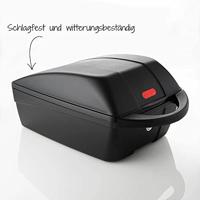 FISCHER FAHRRAD C-86500 Fietsmand, achter Zwart - thumbnail