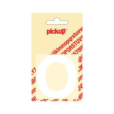 Deco letter o helvetica wit 60 mm Pickup - Pickup