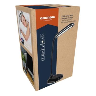 GRUNDIG LED-lamp met draadloze oplader GRUNDIG LED-lamp met draadloze oplader