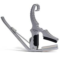 Kyser Quick-Change Partial Short-Cut Silver Capo - thumbnail