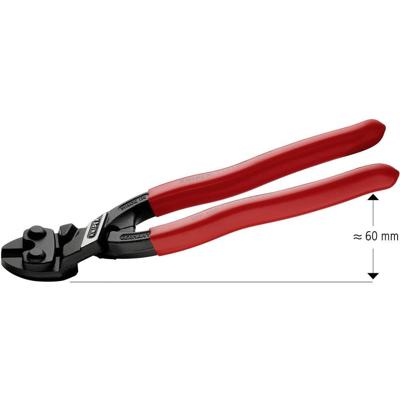 Knipex Boutensnijtang Cobolt 20° | gebogen kop - 7121200