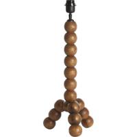 Light & Living Tafellamp 'Veglio' Mangohout, kleur Bruin (excl. kap) - thumbnail