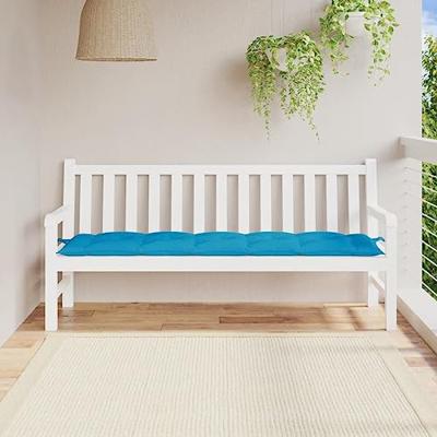VidaXL Tuinbankkussen 180x50x7 cm oxford stof lichtblauw