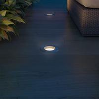 VidaXL Led-grondspots buiten 3 stuks rond - thumbnail