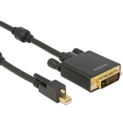 Ty 4k mini displayport naar dvi kabel