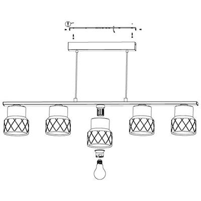 Eglo Eetkamer hanglampHilcott - 39855
