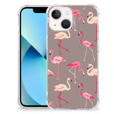 iPhone 13 mini Case Anti-shock Flamingo iPhone 13 mini Case Anti-shock Flamingo