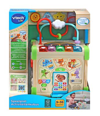 VTech Baby Speelpret Activiteitenkubus + Licht en Geluid VTech Baby Speelpret Activiteitenkubus + Licht en Geluid
