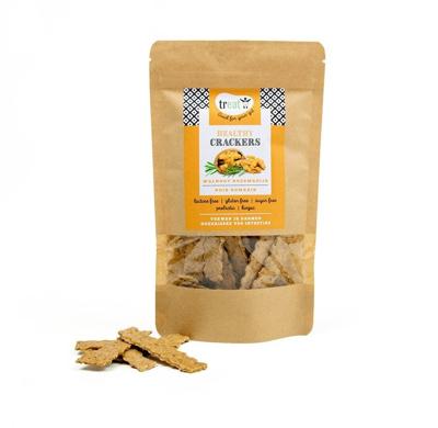 Treat Crackers walnoot rozemarijn glutenvrij 80 Gram