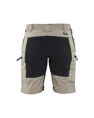 Blåkläder Dames Service Short met stretch 71491845 | Stone/Zwart | Maat 34 - 7330509535349