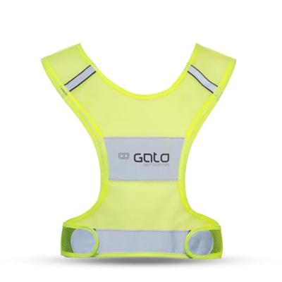 Outwet Gato kids x-vest safer neon yellow large Outwet Gato kids x-vest safer neon yellow large