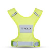 Outwet Gato kids x-vest safer neon yellow large - thumbnail