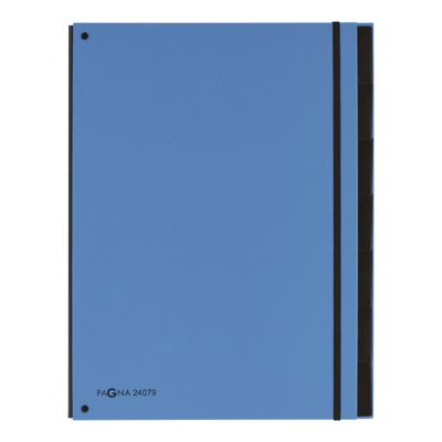Sorteermap Pagna Trend A4 7 tabs lichtblauw