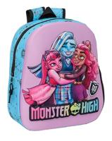 Schoolrugzak Monster High Blauw Lila 27 x 33 x 10 cm - thumbnail