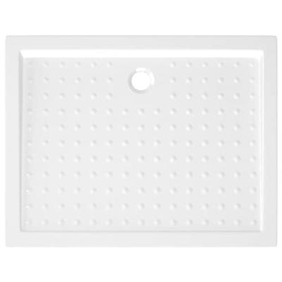 Douchebak met noppen 90x70x4 cm ABS wit
