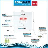 Protector 15017 WA-1.2 Watermelder Met externe sensor, Met interne sensor werkt op batterijen - thumbnail