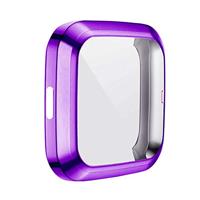 Fitbit Versa 2 Soft TPU case (volledig beschermd) - Paars - thumbnail