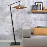 GOOD&MOJO Vloerlamp 'Bali' Bamboe,176cm, kleur Naturel/Zwart - thumbnail