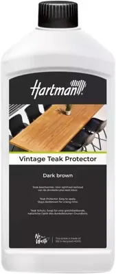 Hartman teak protector vintage bruin 1l Hartman teak protector vintage bruin 1l