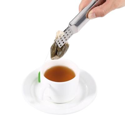 2 stuks roestvrijstaal theezakje clip resistente Teabag Squeezer