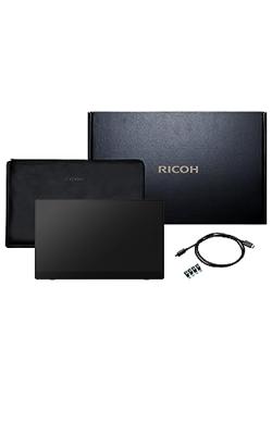 Ricoh draagbare monitor 150BW, 15,6-inch OLED-scherm, ultralicht (715g), multi-touchscherm, draadloze, portable monitor, DCI-P3, USB Type-C