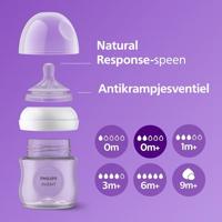 Flessenset 125ml + Lolly Ultra Air 0-6M PHILIPS AVENT blauw - thumbnail